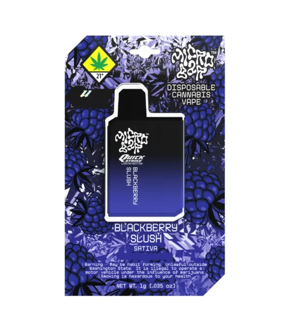 Blackberry Slush (Sativa) – 1g | GIANT MICRO BAR