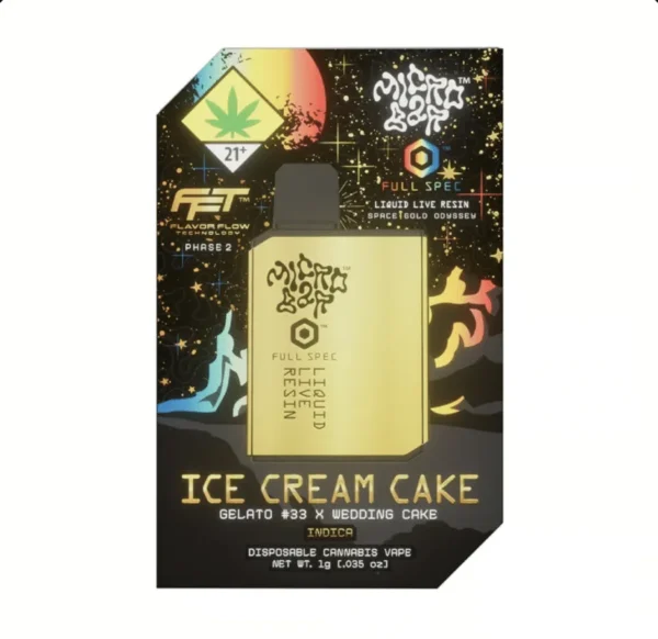 Ice Cream Cake (Indica) – 1g | MICRO BAR LIQUID LIVE RESIN