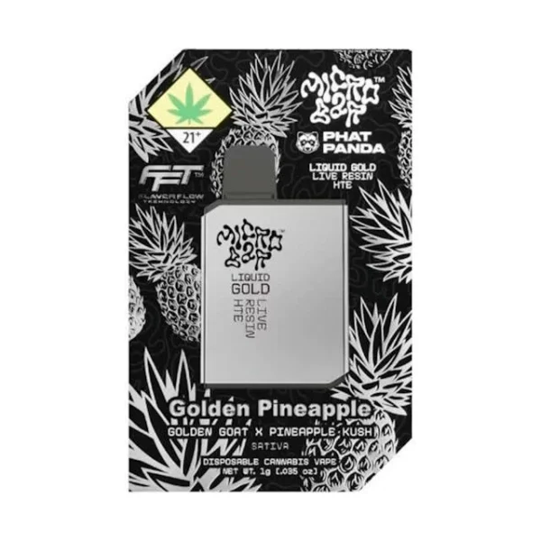 Golden Pineapple (Sativa) – 1g | MICRO BAR LIQUID LIVE RESIN