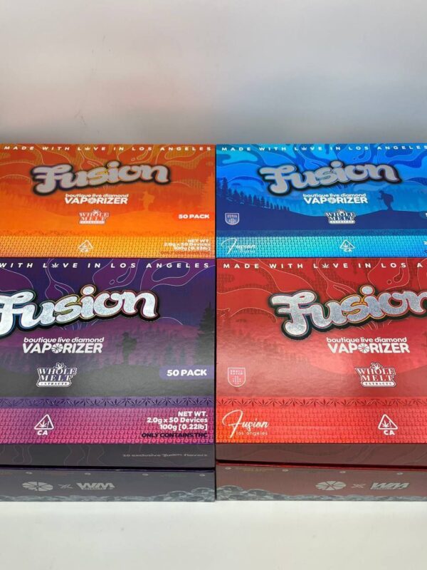 Fusion x Whole Melt 2g Disposable Flavors | fusion disposable | fusion vape